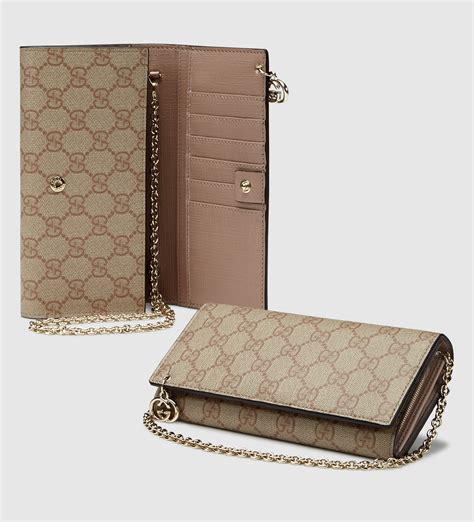 gucci outlet wallet on chain|Gucci small wallet price.